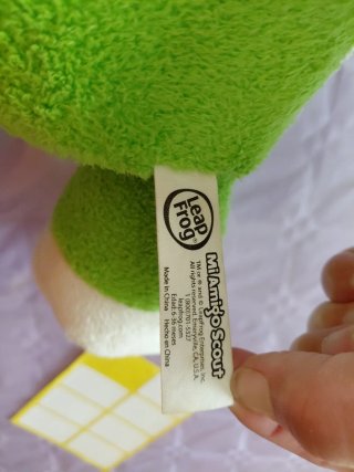 Peluche interactivo Scout verde