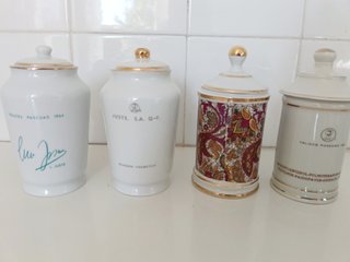 Colección Albarelos Tarros Farmacia porcelana