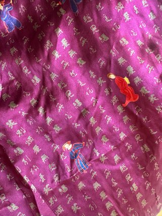 Top Seda Vintage Oriental Talla M/L