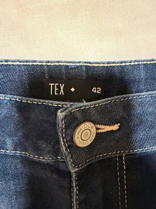 Falda vaquera Tex azul
