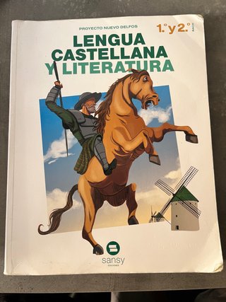 Libro Castellano 1 y 2 Bachillerato