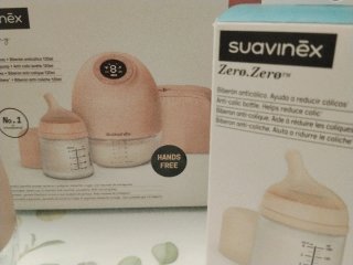 Suavinex SX Milkin SET Extractor Manos Libres