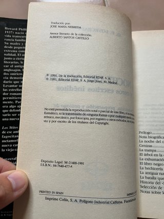 Noche del océano y otros escritos inéditos