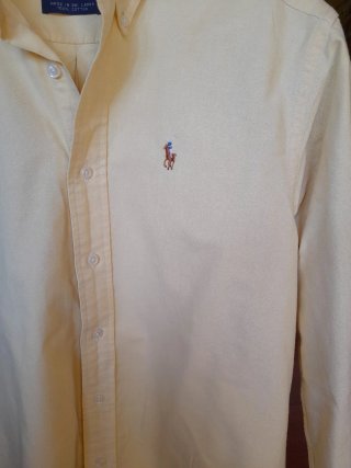 Camicia Polo Ralph Lauren Gialla