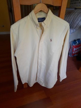 Camicia Polo Ralph Lauren Gialla