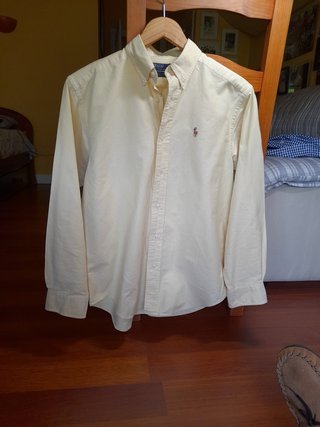 Camicia Polo Ralph Lauren Gialla