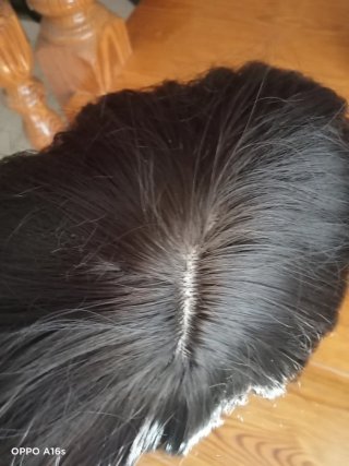 Peluquin pelo natural negro