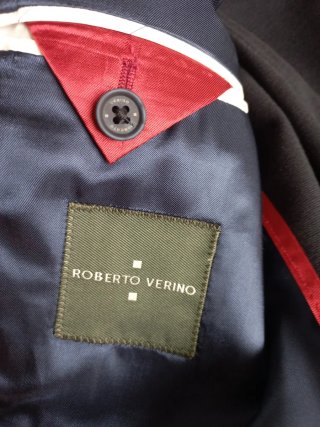 Americana Roberto Verino T.54 Azul marino