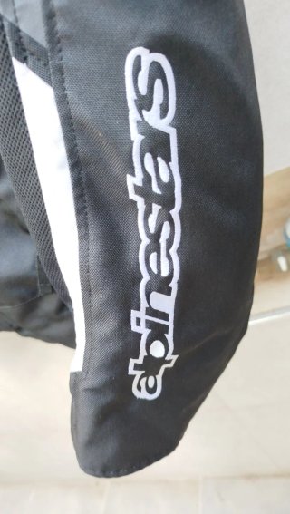 Chaqueta Verano Moto Alpinestars Negra AST V2