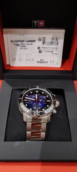 Tissot Seastar 1000 45.5mm Reloj Azul