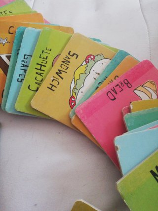 Juego de Tarjetas Educativas Inglés