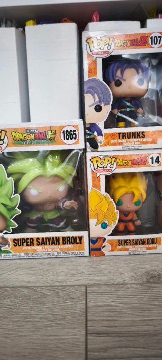 Pack 9 Funkos Dragon Ball