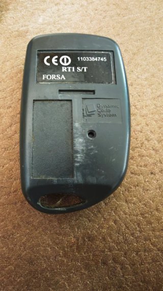 Mando Garaje FORSA RT1 868MHz Soporte