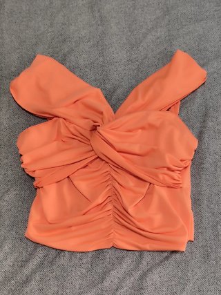 Blusa naranja talla S