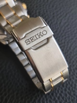 Seiko V657-9029 Chronograph Vintage Oro/Plata