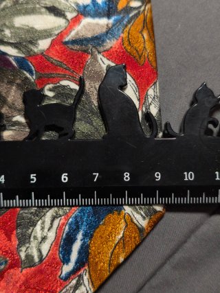 Cravatta vintage fantasia floreale Angelo Litrico