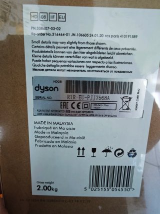 Asciugatrice Dyson Supersonic HD08 con 5 accessori