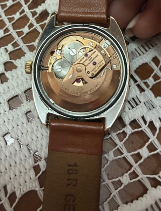 Orologio Omega Constellation in acciaio e oro