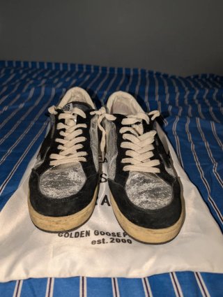Zapatillas Golden Goose Negro/Plata