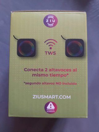 Altavoz ZIU Z-CUBE Bluetooth 5W Multicolor