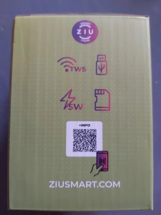 Altavoz ZIU Z-CUBE Bluetooth 5W Multicolor