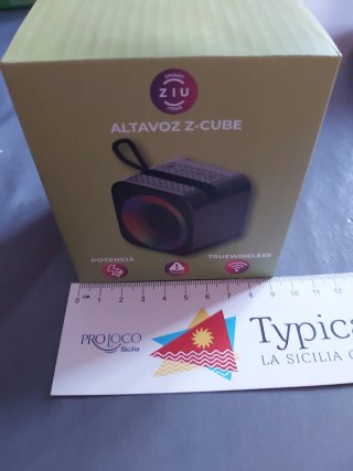 Altavoz ZIU Z-CUBE Bluetooth 5W Multicolor