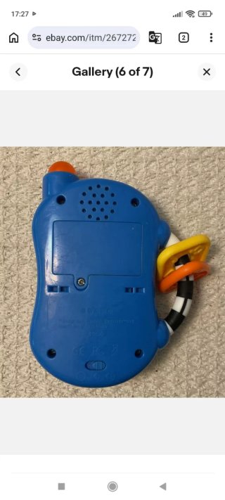 Juguete interactivo para bebés