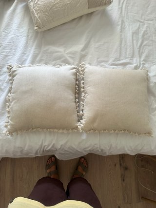 Cojines Zara Home Lino Natural