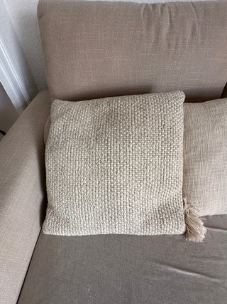 Cojines Zara Home Lino Natural