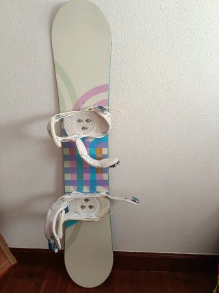 Tabla Snowboard Burton Blanca