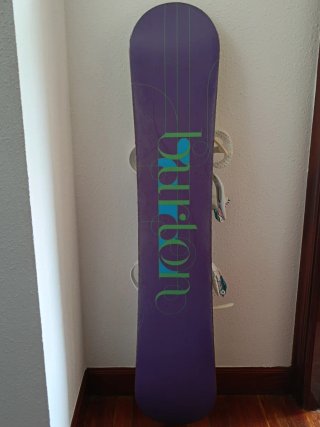 Tabla Snowboard Burton Blanca