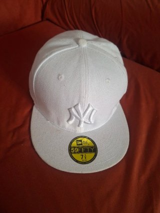 Gorra New Era 59FIFTY Blanca Talla 7 3/8