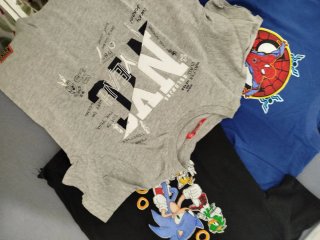 Lote 3 Camisetas Niños 4 años
