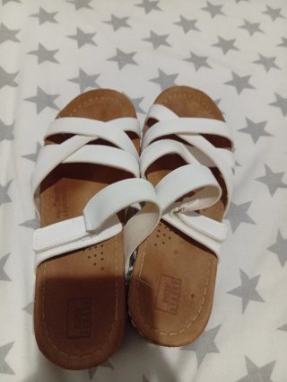 Sandalias Easy Street Verano Blancas