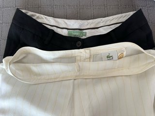 Lote 2 Pantalones Hoss Intropia y Lacoste