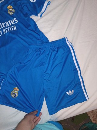 Conjunto Real Madrid Adidas Azul 2025-2026 t 13-14