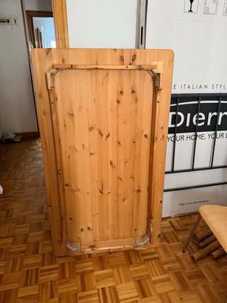 Mesa de madera maciza