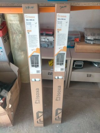 Mosquitera Enrollable Leroy Merlin Blanca 100x100