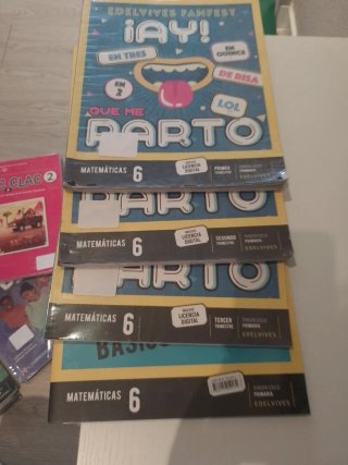 Matemáticas 6, Tercer Ciclo Primaria, Edelvives...