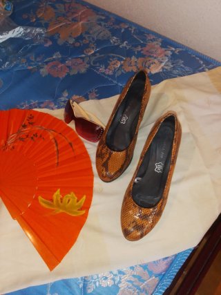 Zapatos Piccola, Gafas y Abanicos