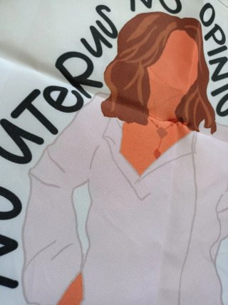 Borsa Friends Rachel No Uterus No Opinion