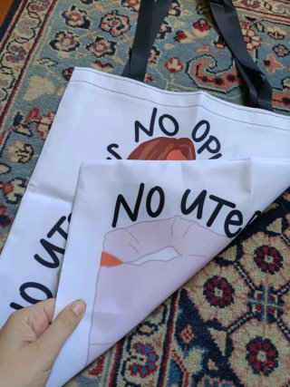 Borsa Friends Rachel No Uterus No Opinion