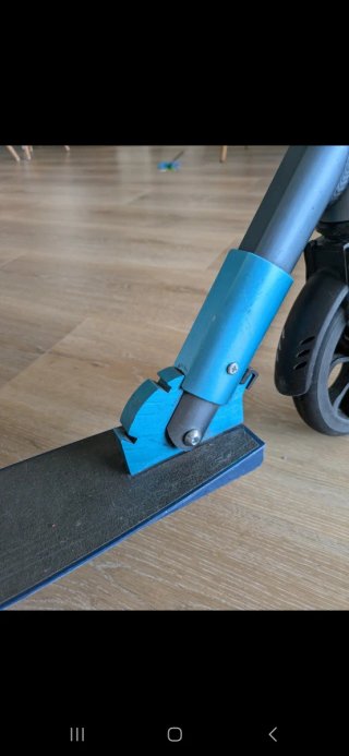 Patinete City 180 Tijuana azul plegable