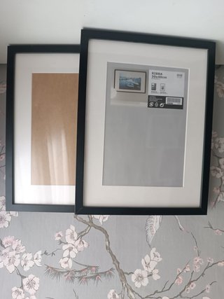 Pack 2 Marcos de Fotos Ikea RIBBA 30x40cm