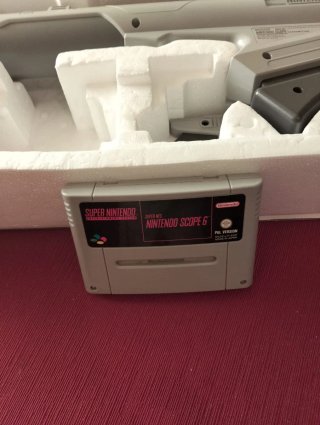 Nintendo Scope 6 SNES PAL Completo Caja