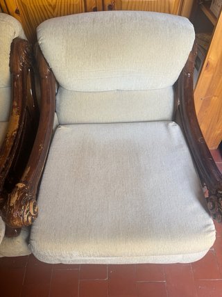Conjunto Sofá 3 pzas. Y 2 sofas individuales.