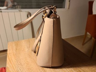 Bolso Tote Ralph Lauren Beige y Dorado