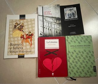 Pack 5 libros clásicos.