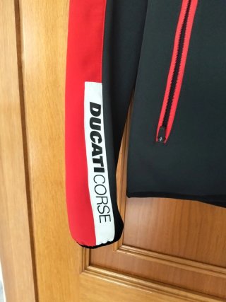 Chaqueta Ducati Corse Mujer Negra/Roja