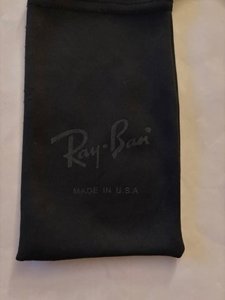 CUSTODIA OCCHIALI MORBIDA ORIGINALE MARCA”RAY BAN”
